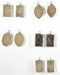 Lot: Druzy Quartz Pendants/Earrings - Pairs #140828-1